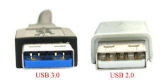 What are the discrepancies between USB 3.0 & USB 2.0