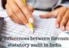 5 Key differences between forensic and statutory audit in India