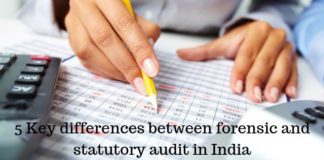 5 Key differences between forensic and statutory audit in India