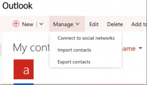 Export Contacts