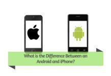 What is the difference between an android and iPhone
