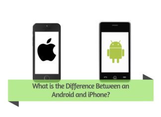 What is the difference between an android and iPhone