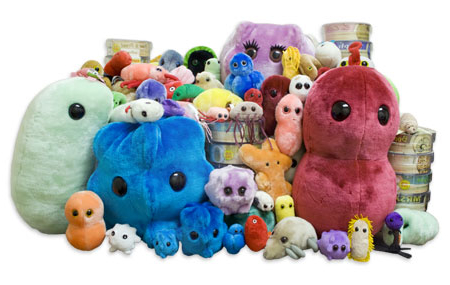 Microbe Plush Toys