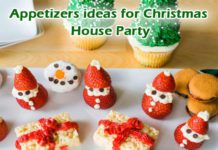 Appetizers ideas for Christmas House Party