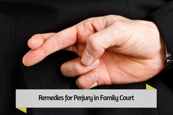 Remedies for Perjury in Family Court