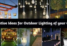 12 Creative Ideas for Outdoor Lighting of your Garden