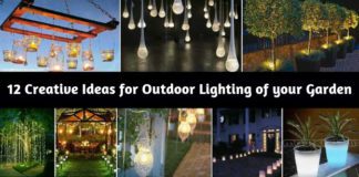 12 Creative Ideas for Outdoor Lighting of your Garden