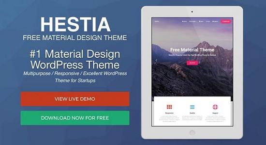 Hestia Airi Free WordPress Theme 