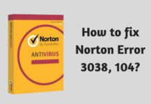 How to fix Norton Error 3038, 104