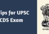 6 Tips for UPSC CDS Exam