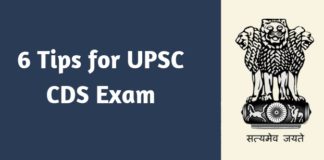 6 Tips for UPSC CDS Exam