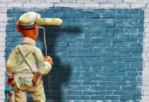 Paint in dry weather