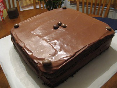 Chocolate Rum Cake