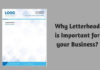 Why Letterhead is Important for your Business