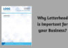Why Letterhead is Important for your Business