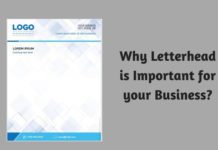 Why Letterhead is Important for your Business