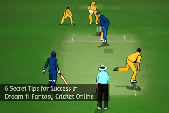 6 Secret Tips for Success in Dream 11 Fantasy Cricket Online