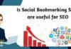 Is Social bookmarking sites are useful for SEO