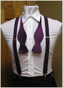 Suspender and Bow Tie