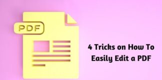 4 Tricks on How To Easily Edit a PDF