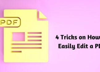 4 Tricks on How To Easily Edit a PDF