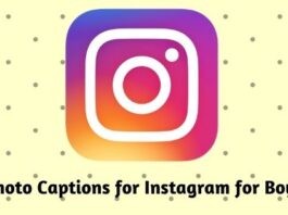 Photo Captions for Instagram for Boys