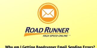 Why am I Getting Roadrunner Email Sending Errors