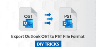 How to Export Outlook OST to PST File Format