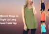 Different Ways to Style Up Long Tunic Tank Top