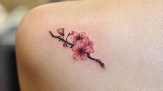 Cherry Blossom Tattoo Ideas {53 BEAUTIFUL IDEAS} - Tattoo Glee
