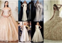 Gold Dresses for Women - Get a Unique Bridal Look