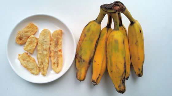 Burro Bananas and Burro Banana Peels