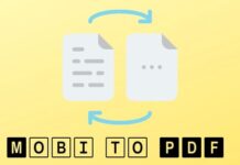 6 Best-Proven Mobi to PDF Converter For Free