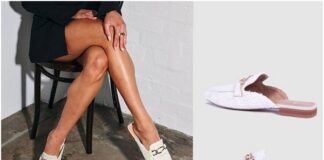 how to style pointed-toe flat shoes for women