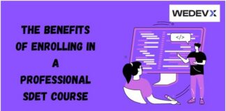 the benefits of enrolling in a professional sdet course